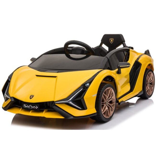 Lamborghini Sian Yellow - Great Kids Ride On Toys For Sale - Americas Toys