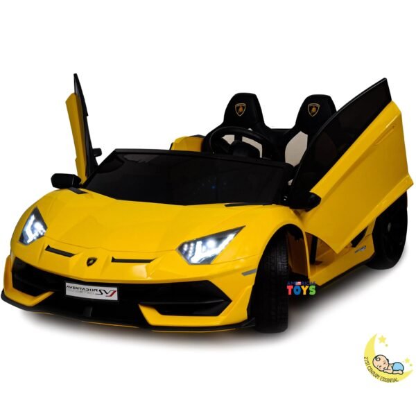 24 Volt Lamborghini 2-Seater Ride On Car with MP4 Touch Screen, Drift Mode  21stcenturyessential