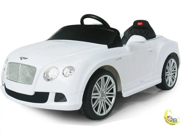 Bentley Continental Electric Ride On Car with Remote Control - White  21stcenturyessential