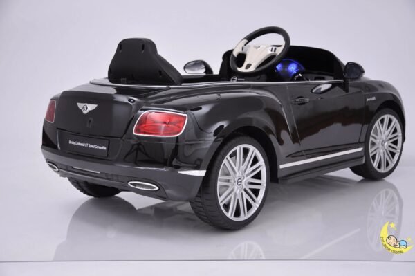 Bentley Continental GT 12V Kids Car with Remote Control - Black  21stcenturyessential