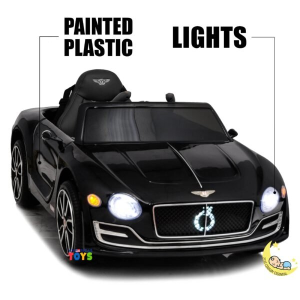 Bentley Kids Car with Remote Control — Black  21stcenturyessential