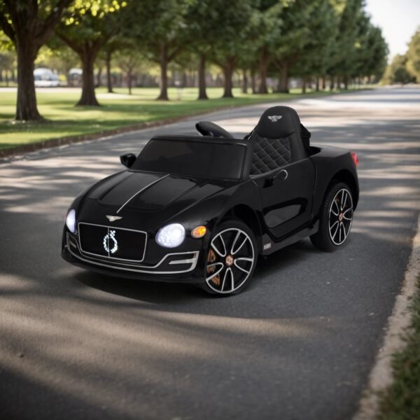 Bentley Kids Car with Remote Control — Black  21stcenturyessential