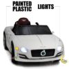 Bentley Kids Car with Scissor Doors — White  21stcenturyessential