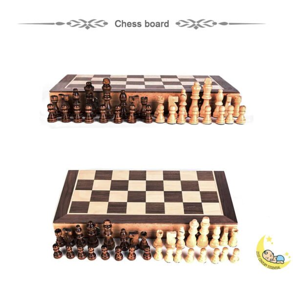 Chess Set 15 in Chess Board Games for Kids Not Magnetic - Image 7