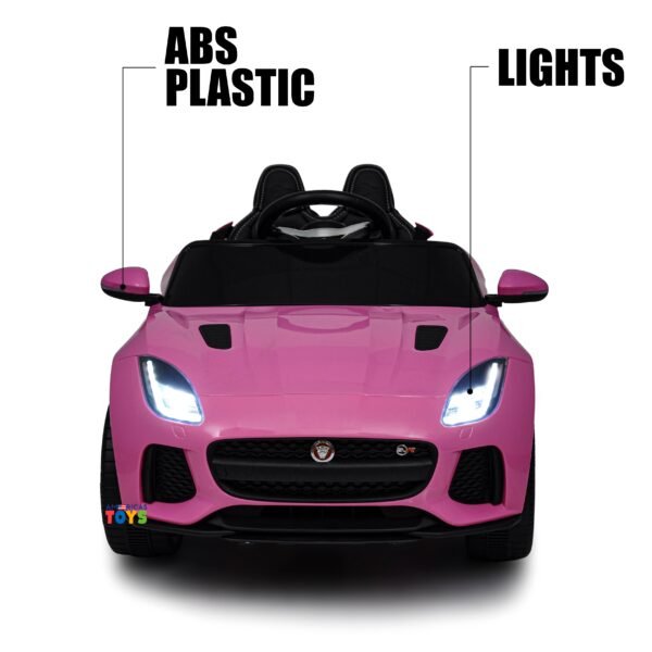 Jaguar Toddler Ride On Car with Remote Control - Pink  21stcenturyessential