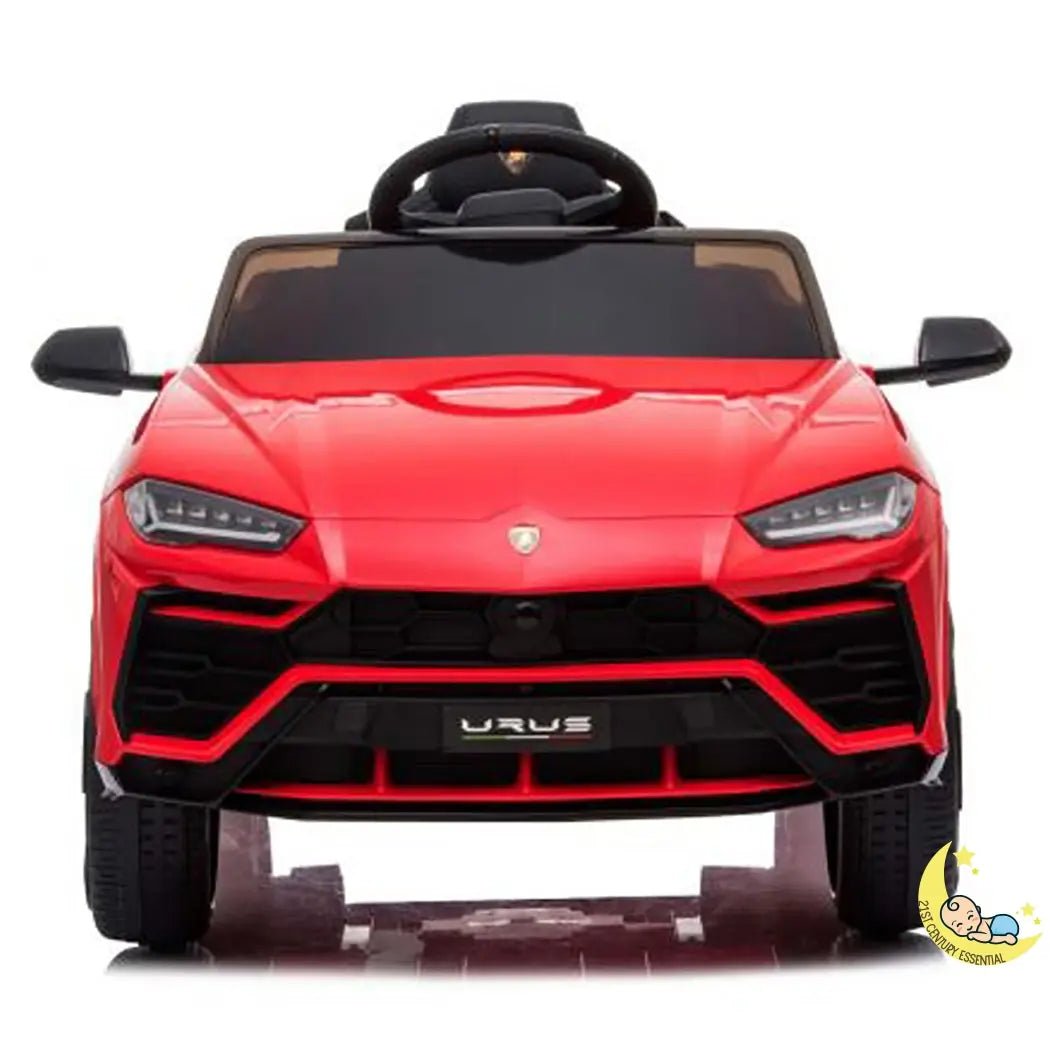 Lambo Ride On Car Urus for Kids with Leather Seat - Red  21stcenturyessential