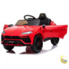Lambo Ride On Car Urus for Kids with Leather Seat - Red  21stcenturyessential