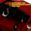 Lambo Urus Kids Ride On Car with Leather Seat - Red  21stcenturyessential