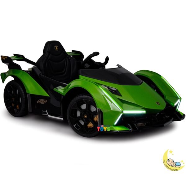 Lamborghini 12V Ride On Car with Leather Seat - Various Colors  21stcenturyessential