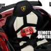 Lamborghini Aventador with built-in MP4 Screen, Remote Control - Red  21stcenturyessential