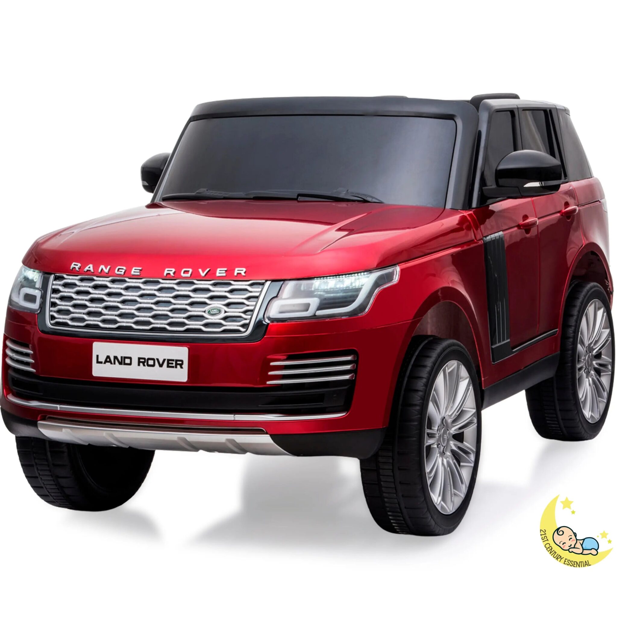 Land Rover 24V 2 Seater Ride On Car with MP4 Player, Leather Seat ...