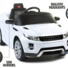 Land Rover Ride On Car with Remote Control - White  21stcenturyessential