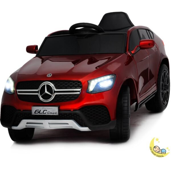 Mercedes Benz Kids Car Ride-On with built-in MP4 Screen - Red  21stcenturyessential