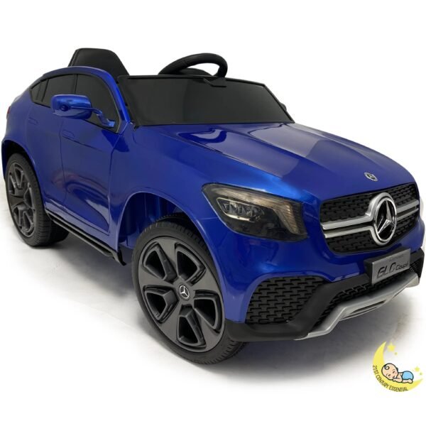 Mercedes-Benz Ride On Car for Kids with built-in MP4 Screen - Blue  21stcenturyessential