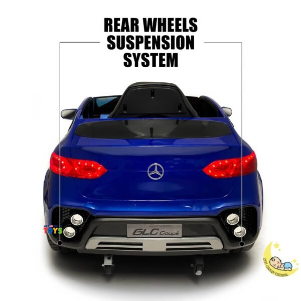 Mercedes-Benz Ride On Car for Kids with built-in MP4 Screen - Blue  21stcenturyessential