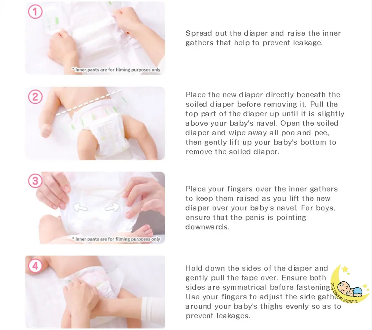 Biggest Size Pull-Ups Merries Pants Type XXL (33-62 lbs), 28 Counts - Image 4