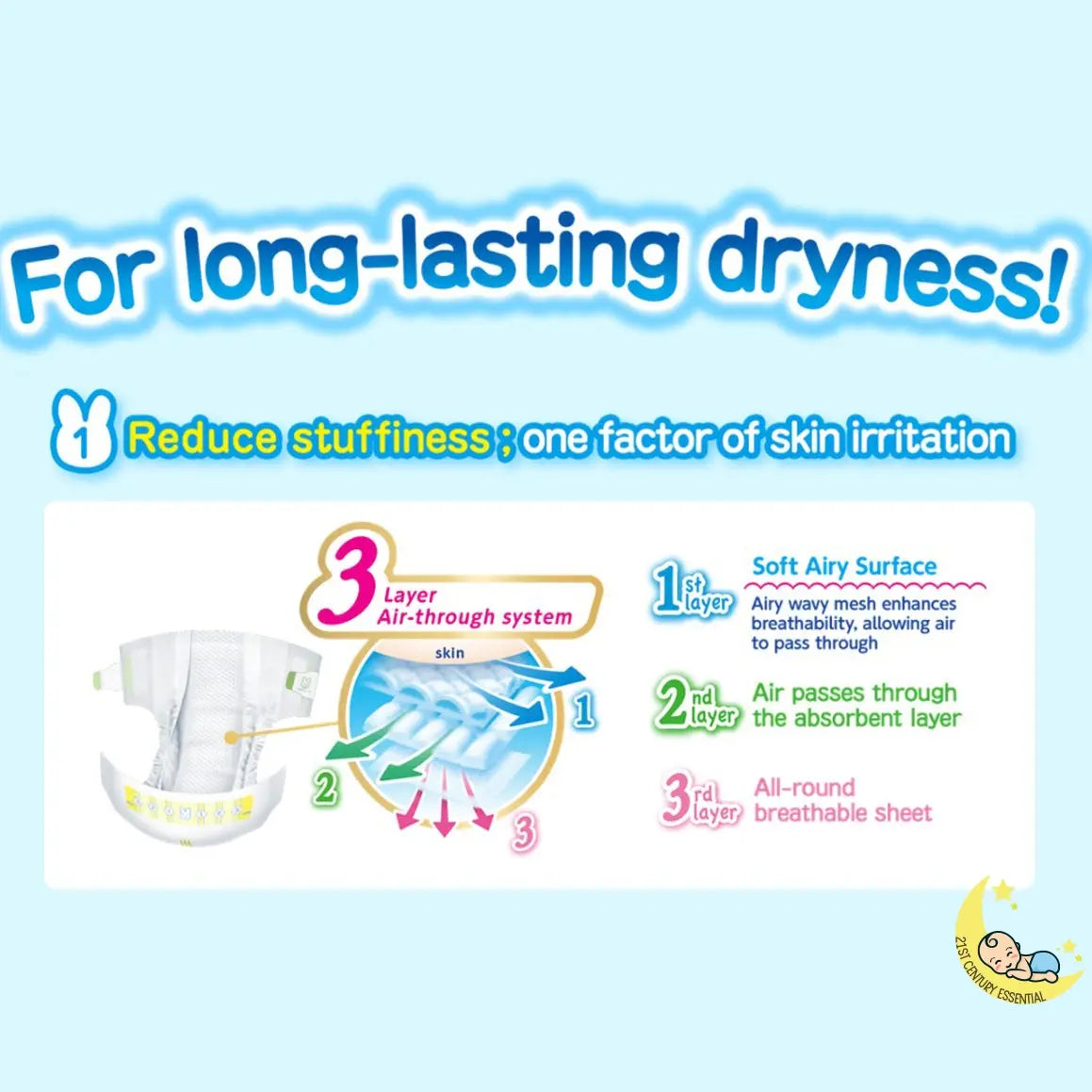 Biggest Size Pull-Ups Merries Pants Type XXL (33-62 lbs), 28 Counts - Image 6