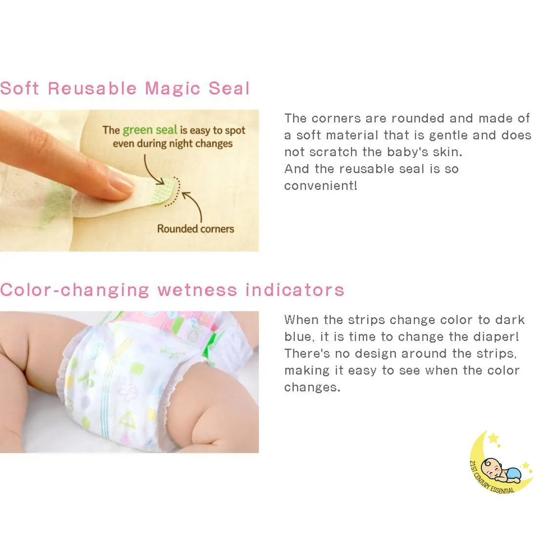 Biggest Size Pull-Ups Merries Pants Type XXL (33-62 lbs), 28 Counts - Image 7