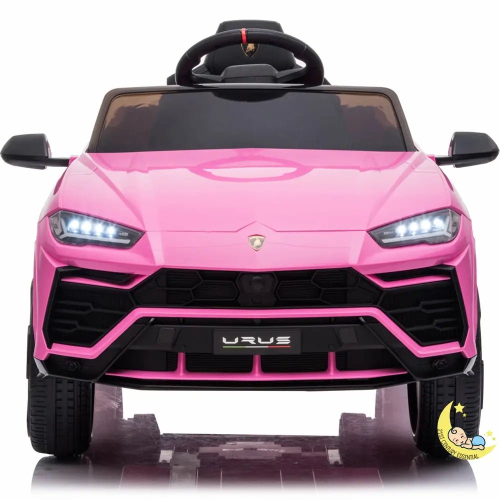 Pink Lamborghini Toy Car Urus Kids Car with Leather Seat  21stcenturyessential