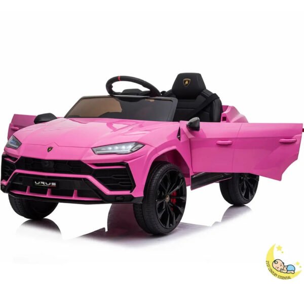 Pink Lamborghini Toy Car Urus Kids Car with Leather Seat  21stcenturyessential