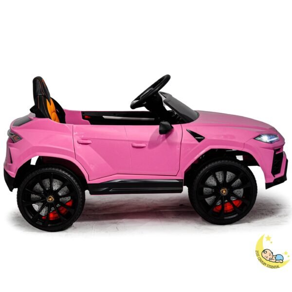 Pink Lamborghini Toy Car Urus Kids Car with Leather Seat  21stcenturyessential